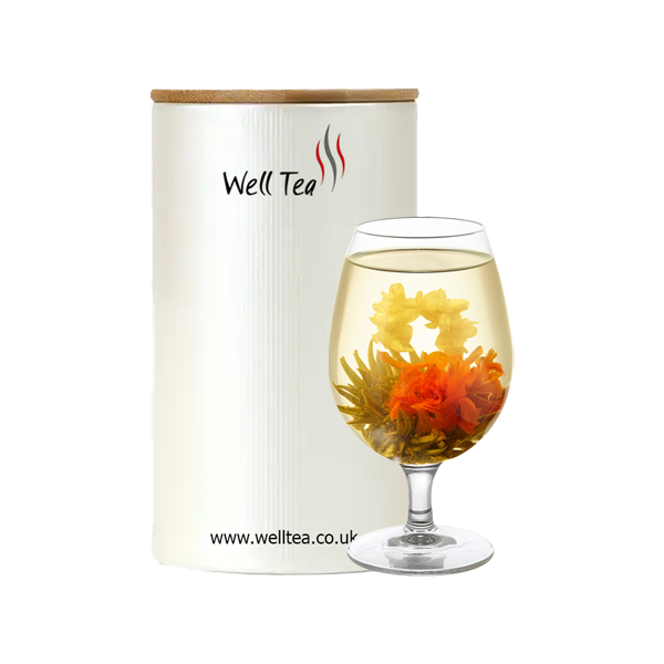 Family Happiness Flowering Tea in Tube